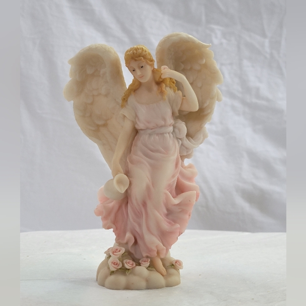 Seraphim Classics Rosalie Angel Figurine Pink Retired 15986